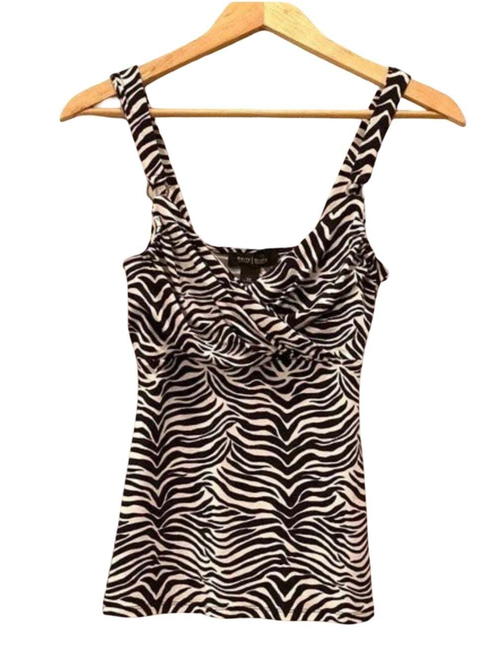 NWT White House Black Market Zebra Ring Cami Size XS